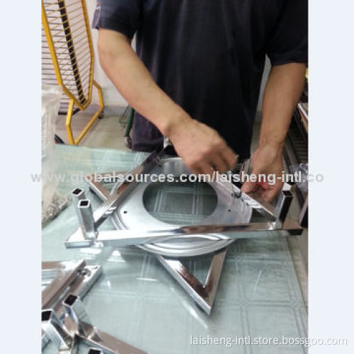 POP floor metal revolving underwear display stand with hooks